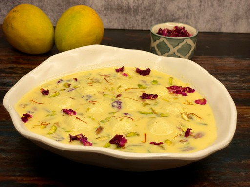 Mango Rasmalai