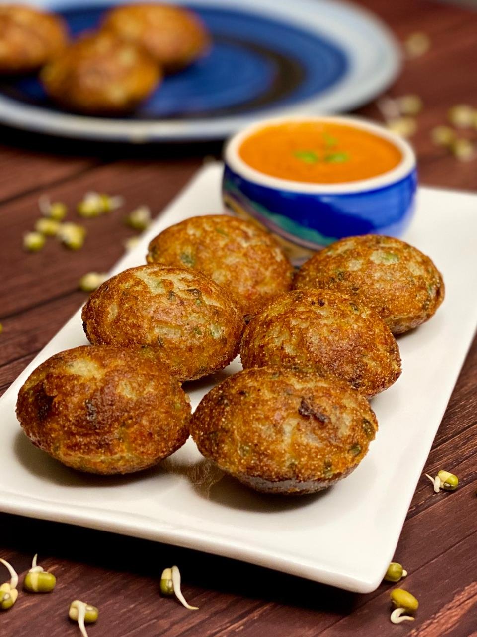 Sprouted Moong Appe
