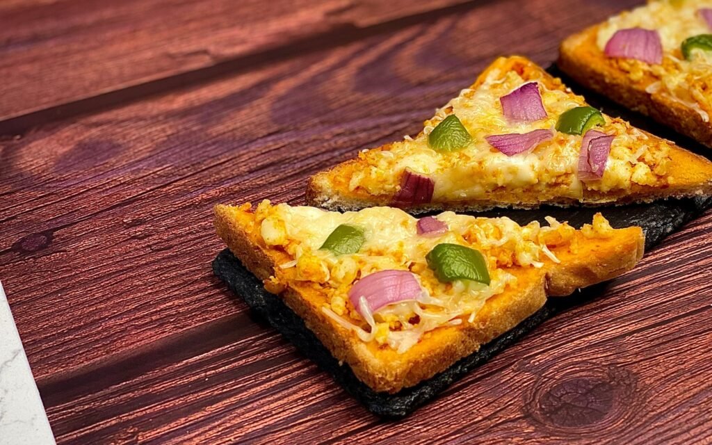 Paneer Tikka Toasty - Meghna Food Magic