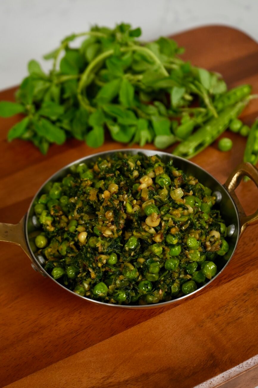 Methi Matar ki Sabzi