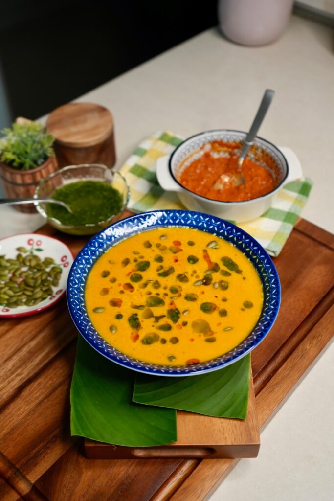 Pumpkin Harissa Soup - Meghna Food Magic