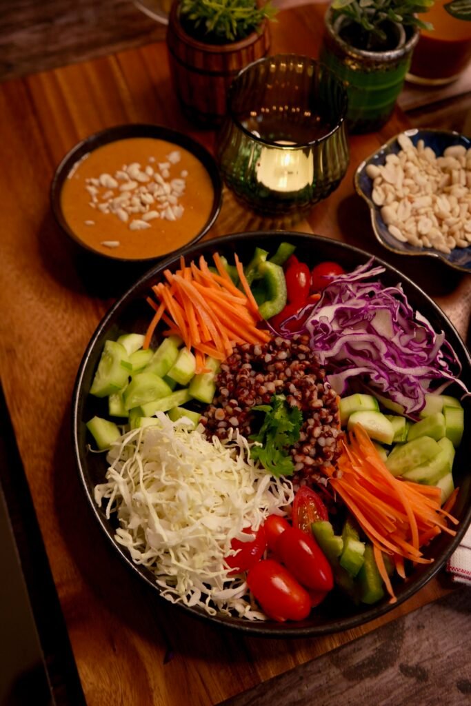 Gado Gado Millet Salad - Meghna Food Magic