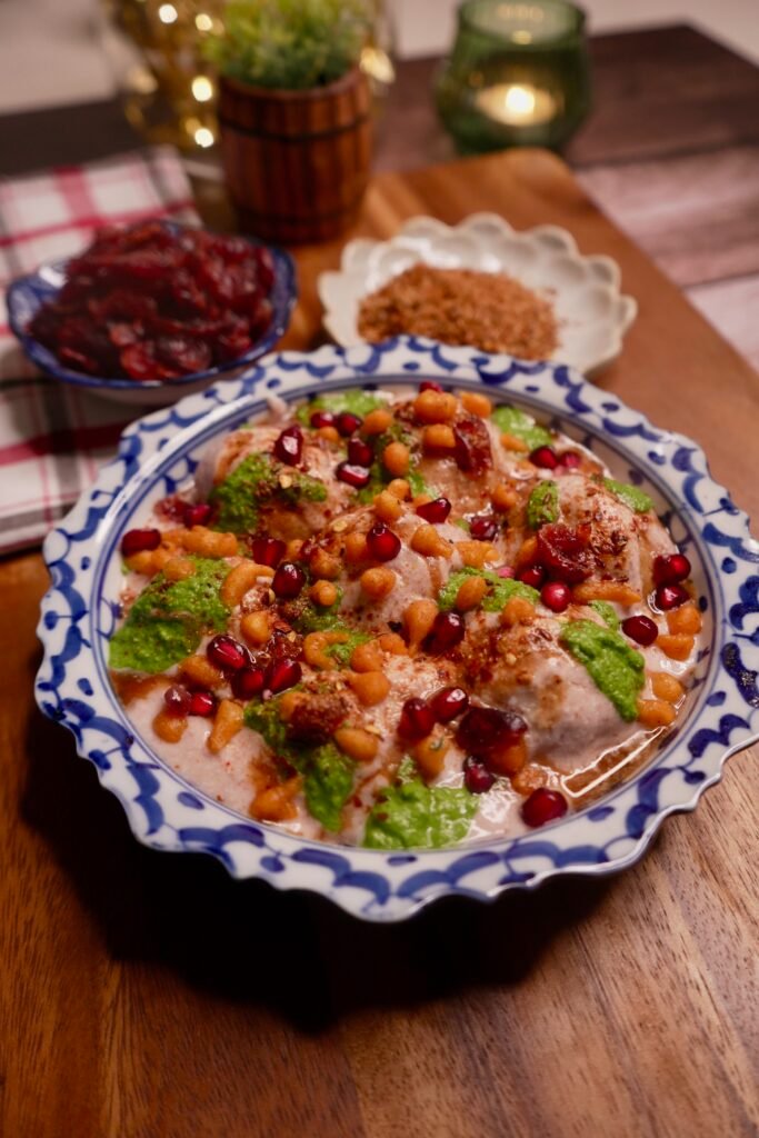 No Fry Dahi Vada & Cranberry Curd - Meghna Food Magic