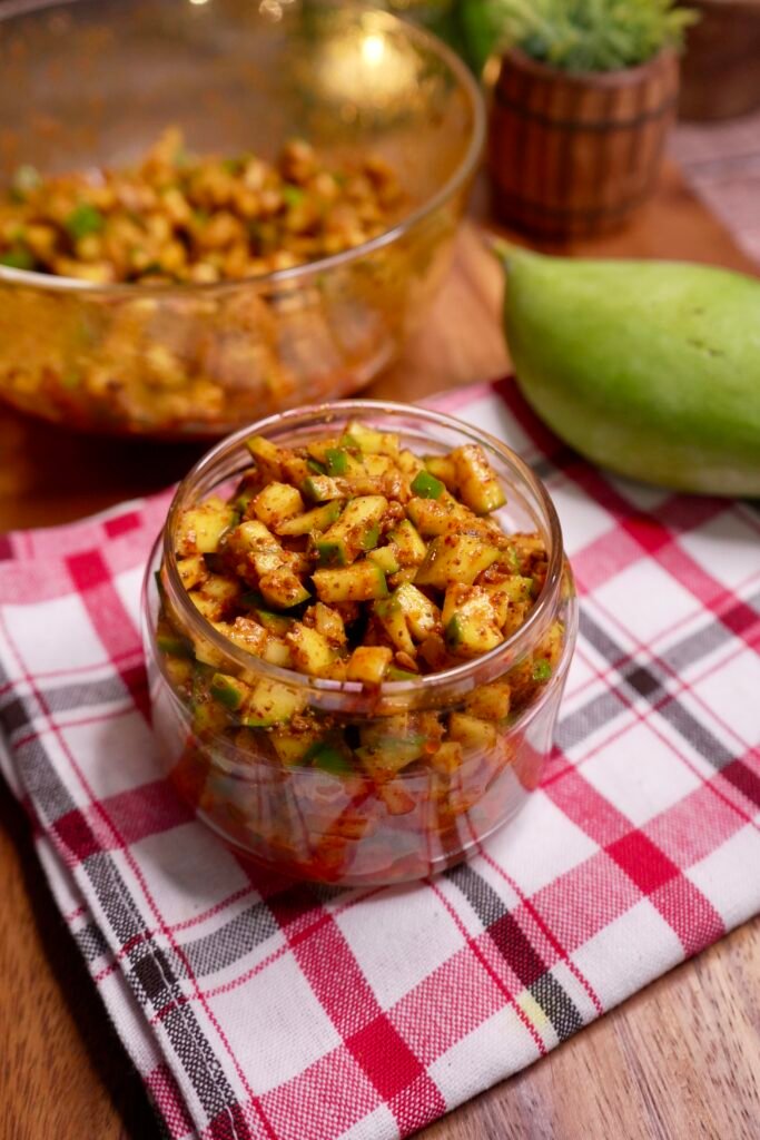 Raw Mango Instant Pickle Recipe | Tangy & Quick By Meghna
