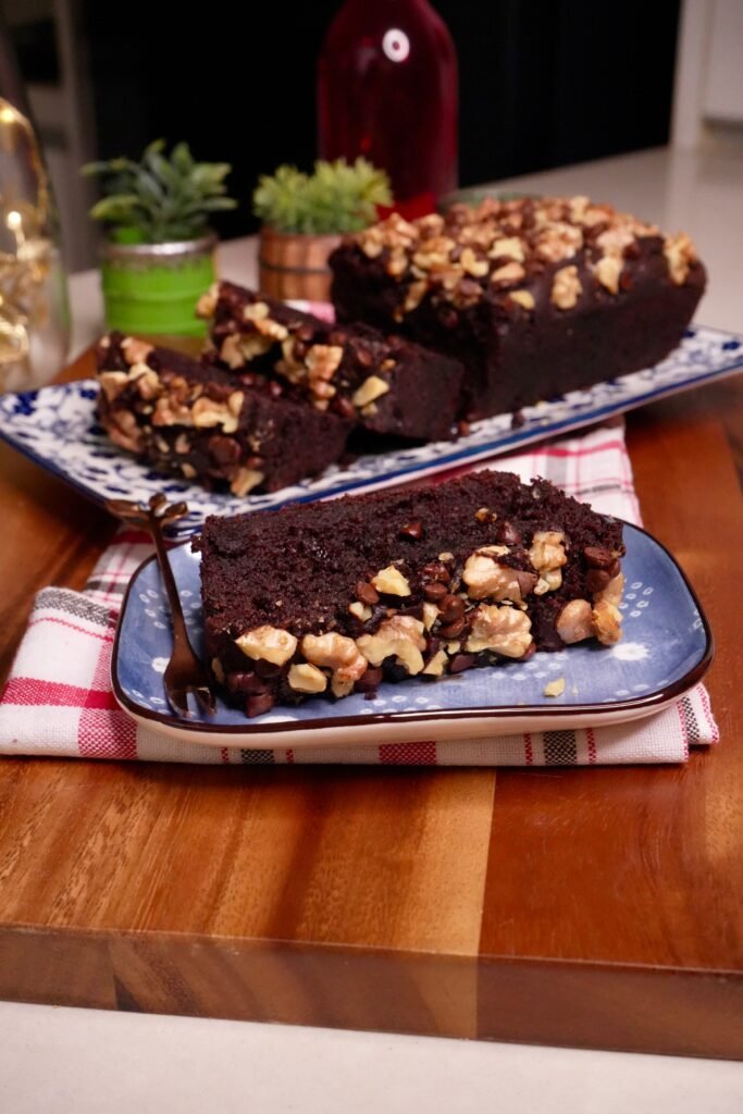 Dates Walnut Chocolate Cake | Meghna's Food Magic