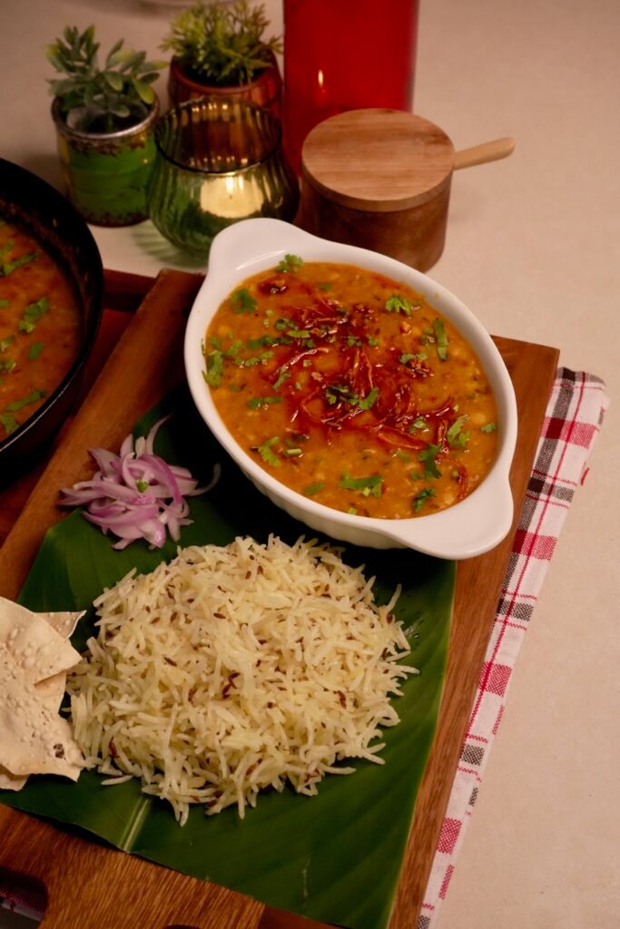 Dal Fry & Jeera Rice - Meghna Food Magic