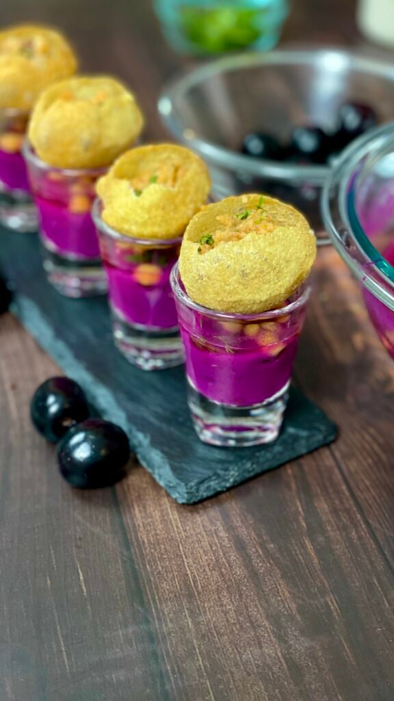 Jamun Pani Puri - Meghna Food Magic