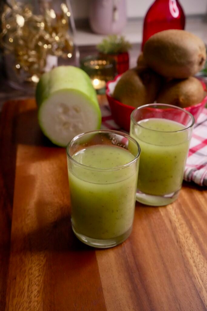 Kiwi Ash Gourd Detox Juice - Meghna Food Magic