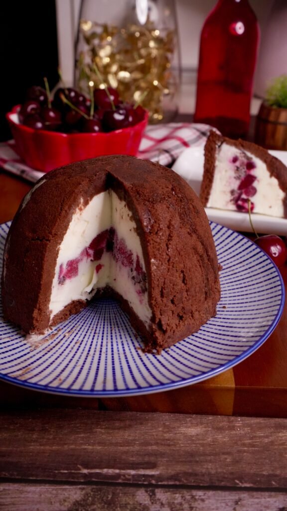 Black Forest Ice Cream Cake - Meghna Food Magic