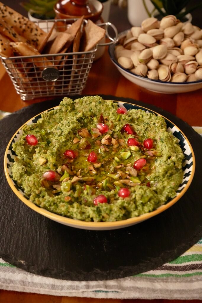 Pista Feta Cheese Dip - Meghna Food Magic