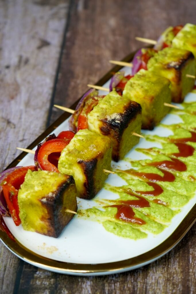 Chutney Paneer Tikka - Meghna Food Magic