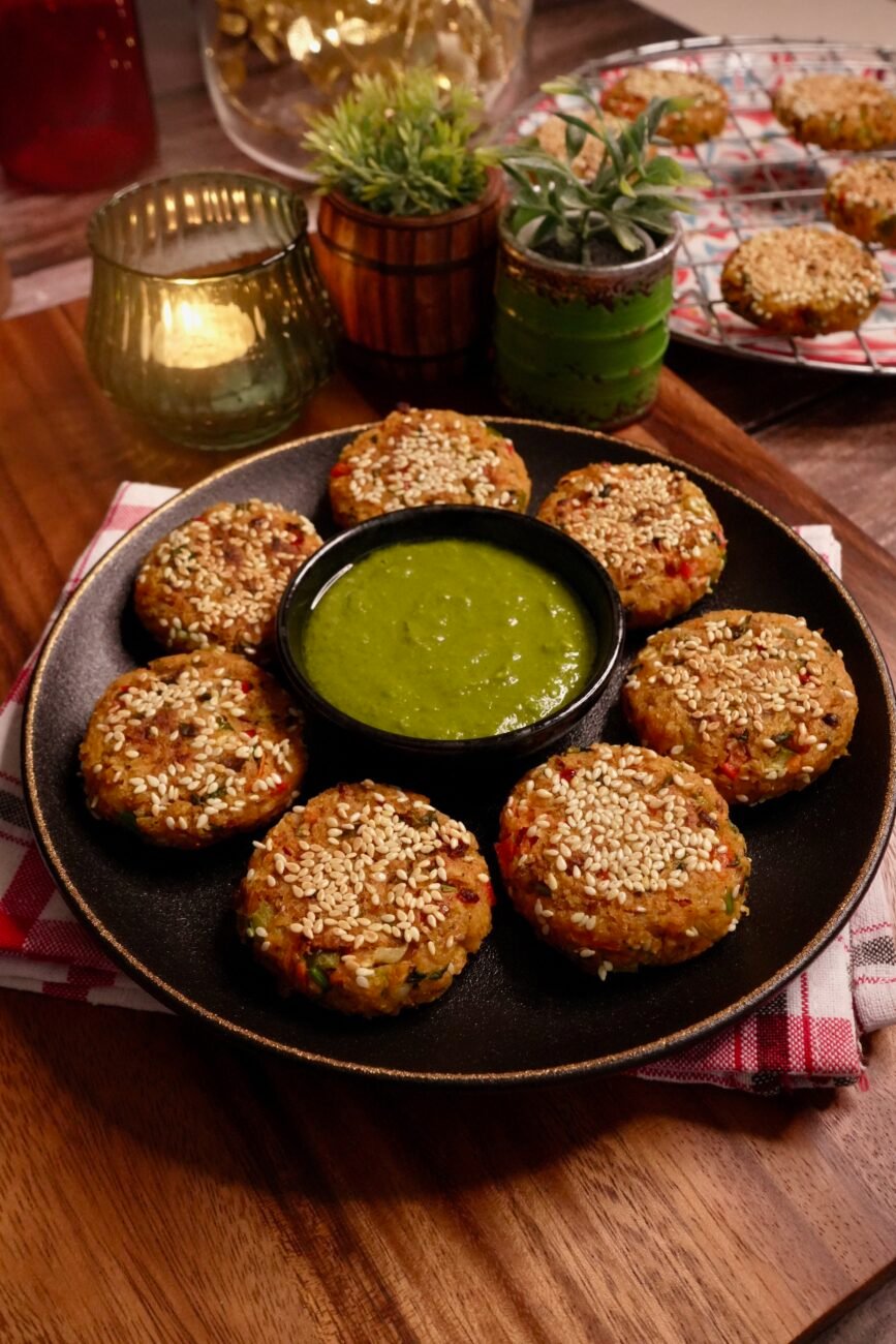 Oats Vegetable Tikki