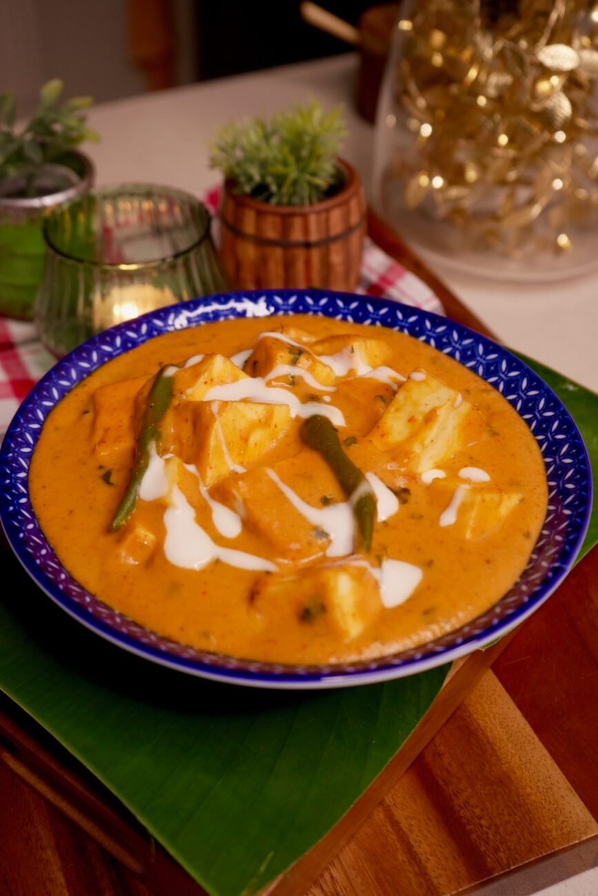 Paneer Butter Masala in Pressure Cooker