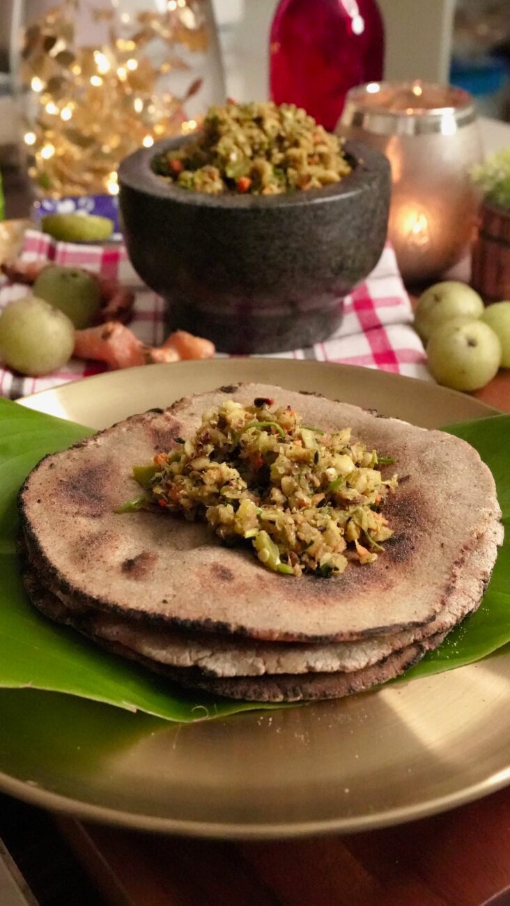 Aamla aur Kacchi Haldi ka Thecha