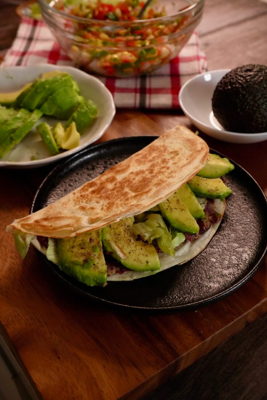 Beans Avocado Tacos