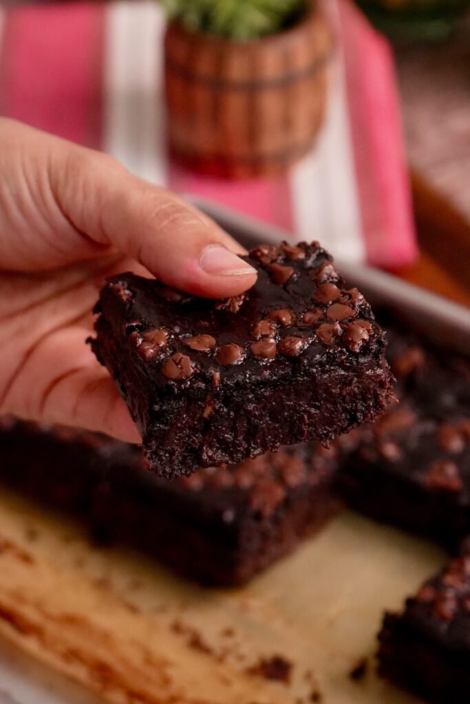 No Sugar No Maida Chocolate Brownie - Meghna Food Magic