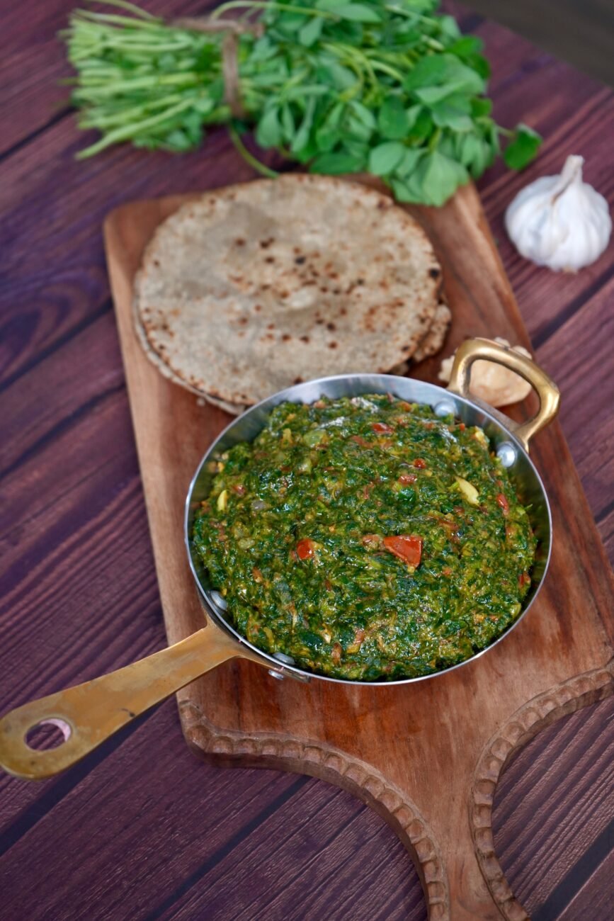 Lasooni Methi