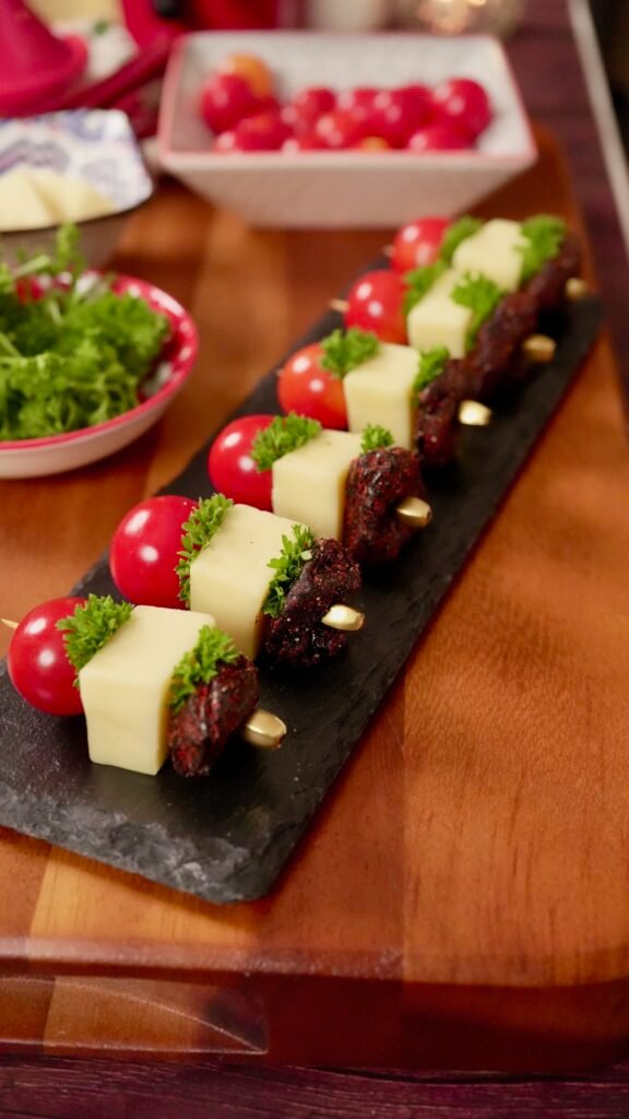 Masala Prunes And Cheese Appetizer | Meghna's Food Magic