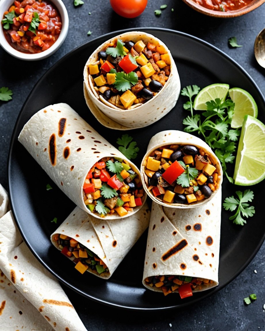 Mexican Veg Burritos