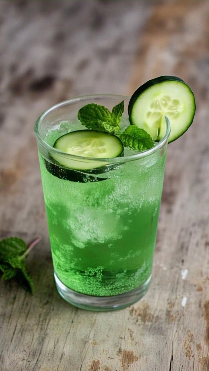 Minty Cucumber Cooler Tea