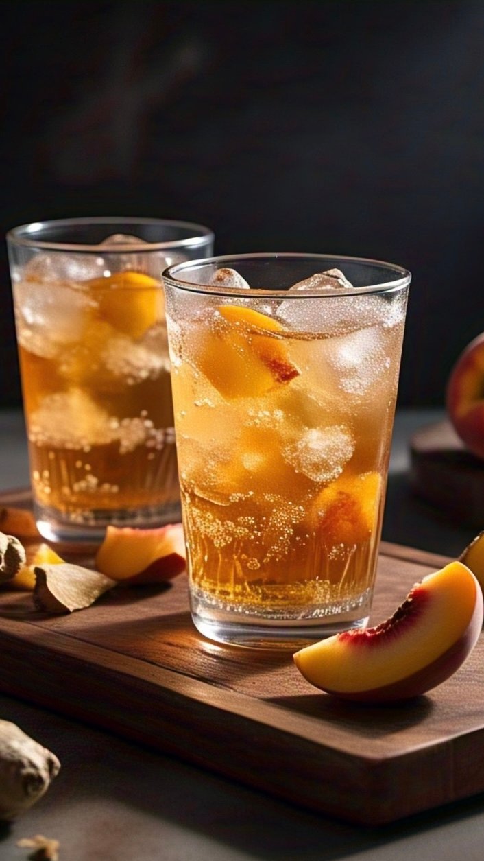 Ginger Peach Delight Tea