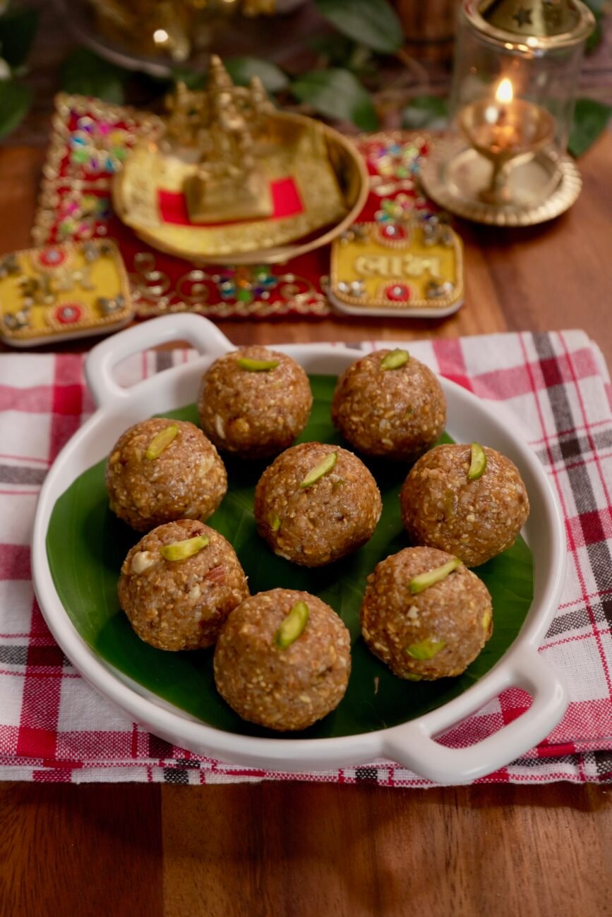 High Protein No Sugar Sattu Laddoos