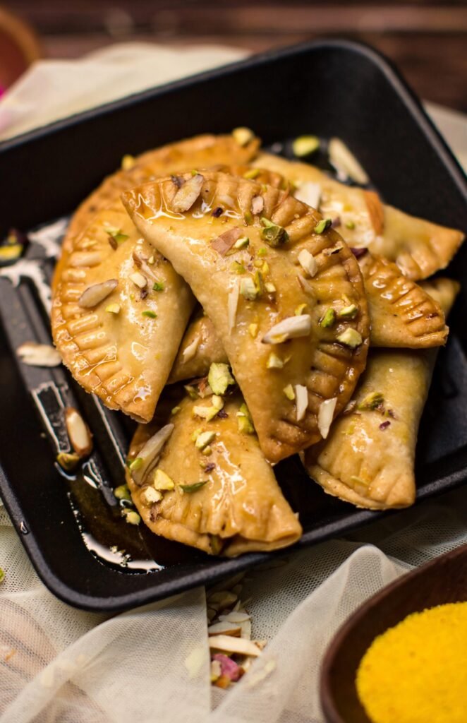 Baked Gujiya Recipe | Meghna's Food Magic