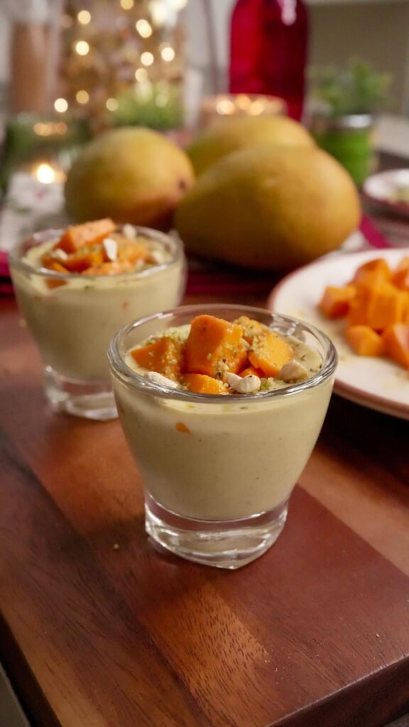 No Sugar Mango Makhana Custard | Healthy Dessert By Meghna