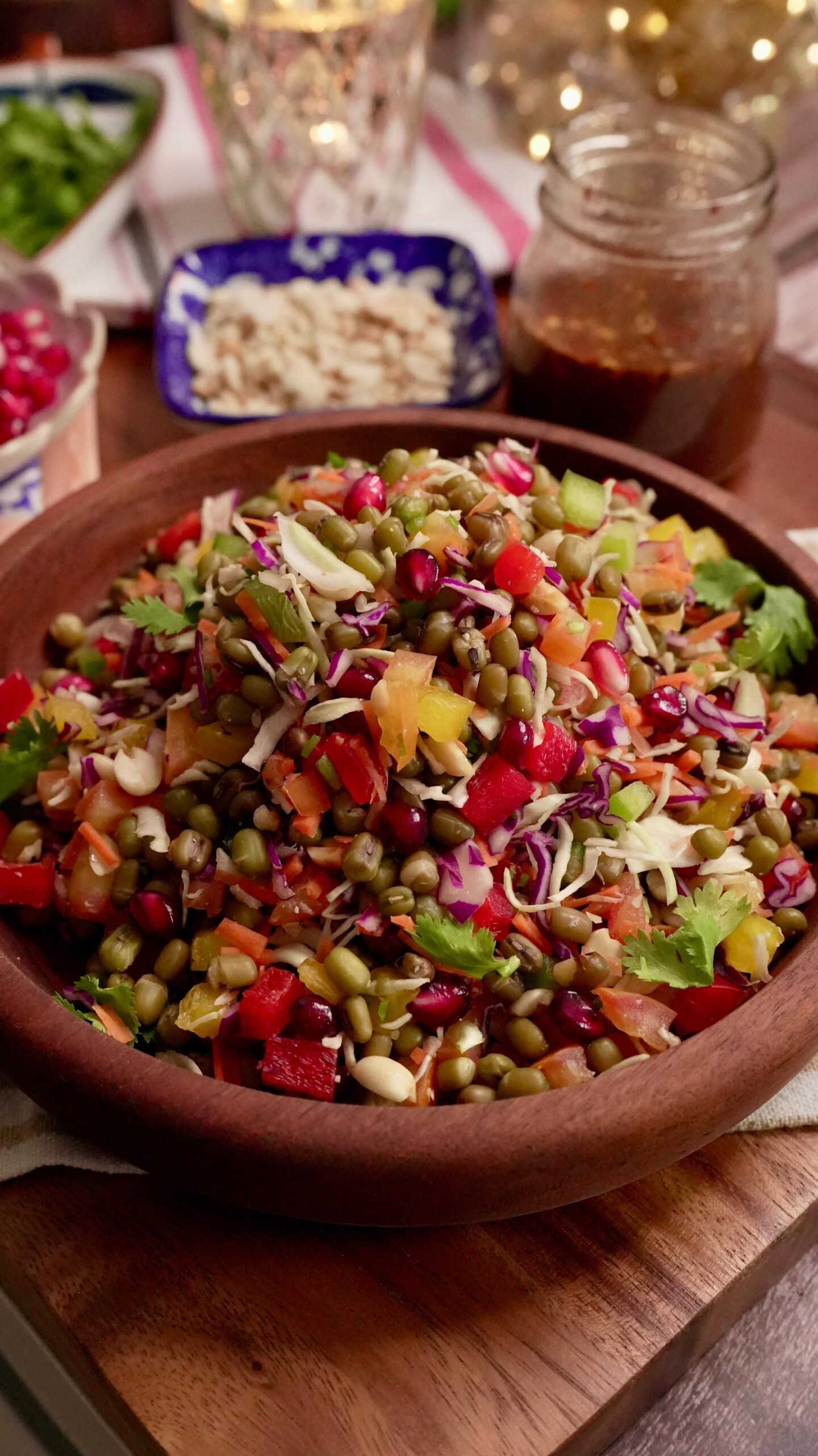 Protein & Fibre Rich Moong Salad