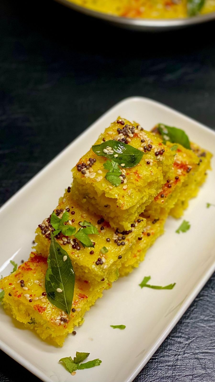 Suji Besan Dhokla - Meghna Food Magic
