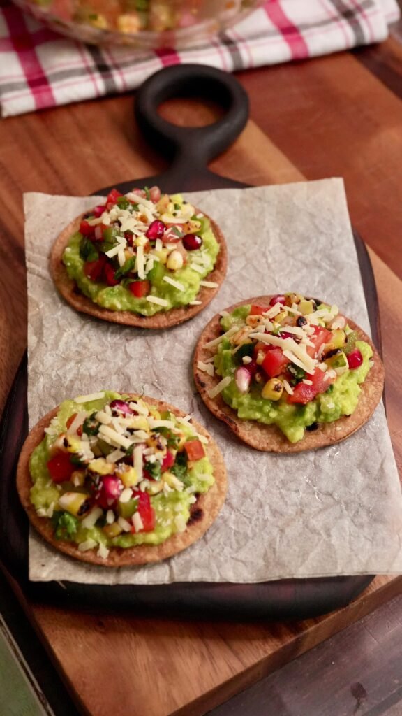 Sweetcorn Tostada - Meghna Food Magic
