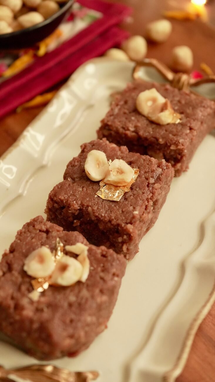 CHOCOLATE HAZELNUT HALWA