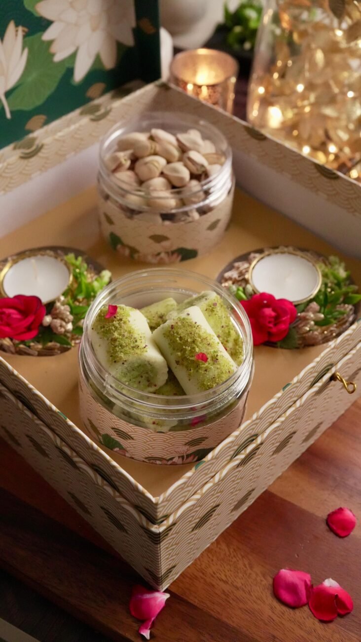 NO COOK PISTA ROLLS FOR DIWALI GIFTING