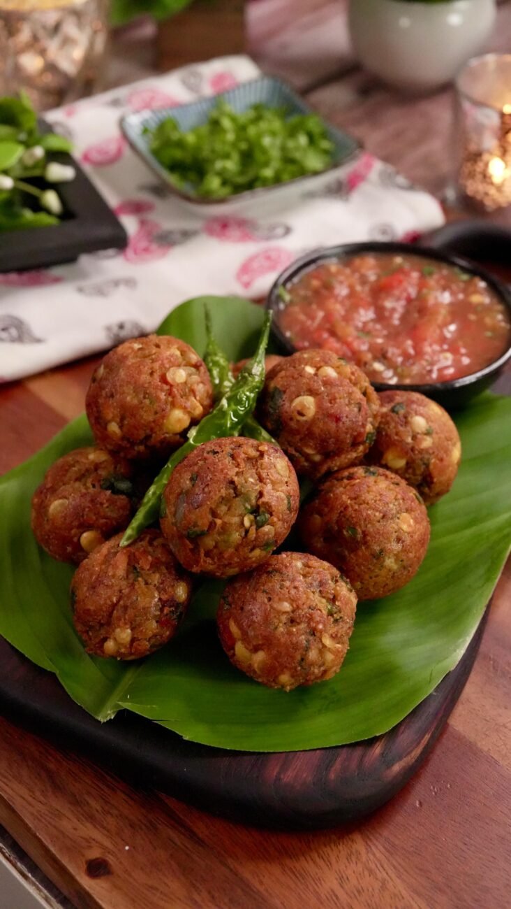 DAL APPE WITH TANGY SPICY TOMATO CHUTNEY