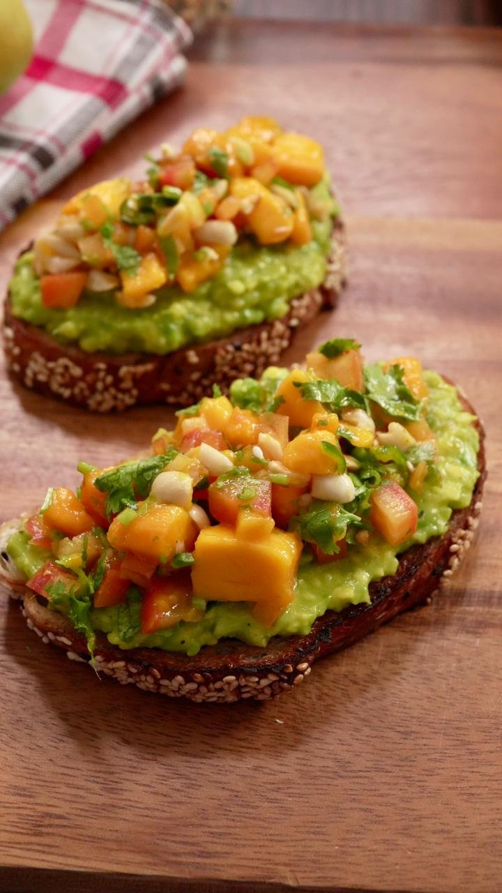 MANGO AVOCADO TOAST