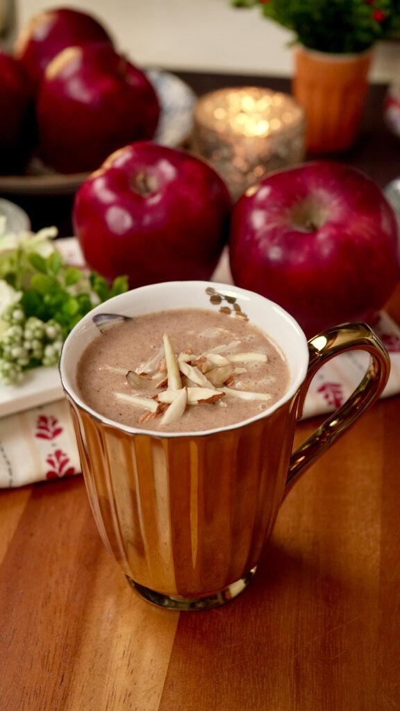 Apple Ragi Smoothie: High Calcium &amp; No Added Sugar - Meghna Food Magic