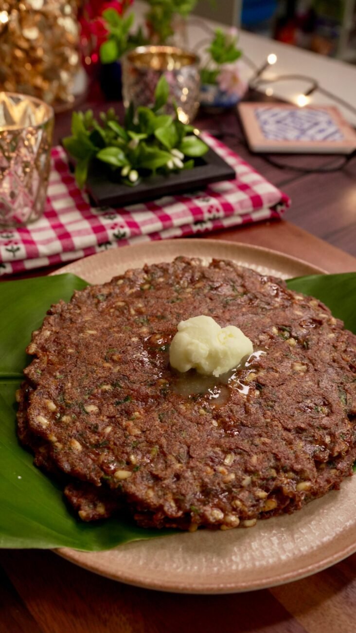 Ragi Moong Dal Thalipith