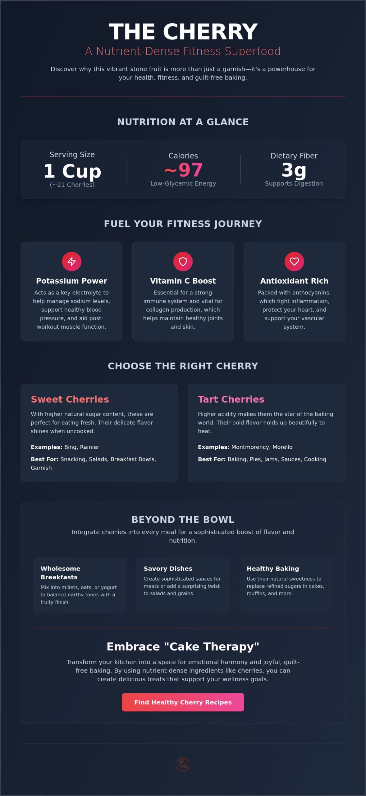 Cherries: Nutritional Benefits and Healthy Recipe Ideas