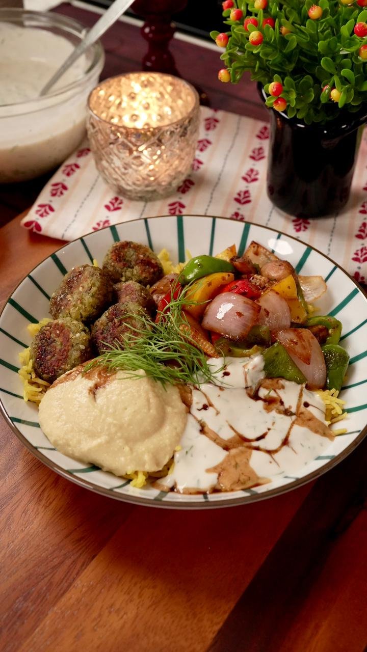 15-Minute Middle Eastern Bowl