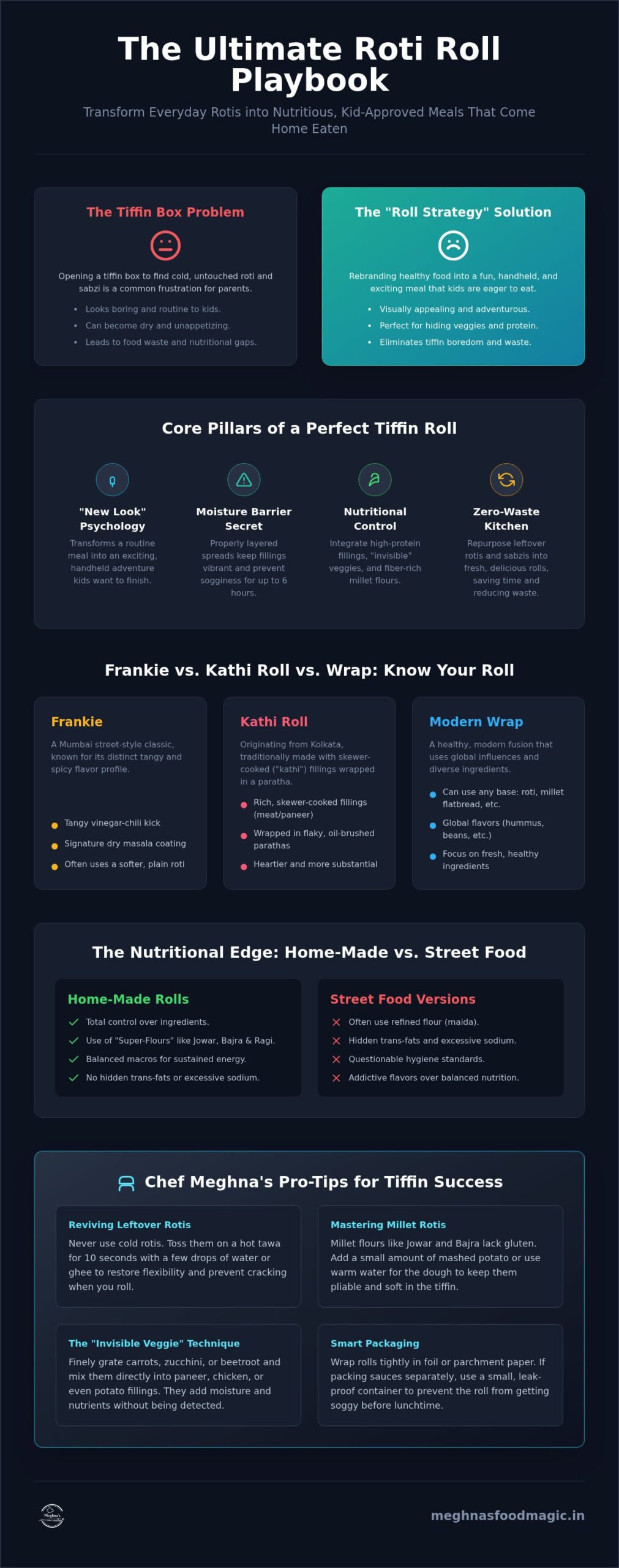 Creative Roti Wrap and Kathi Roll Ideas for Busy Mothers