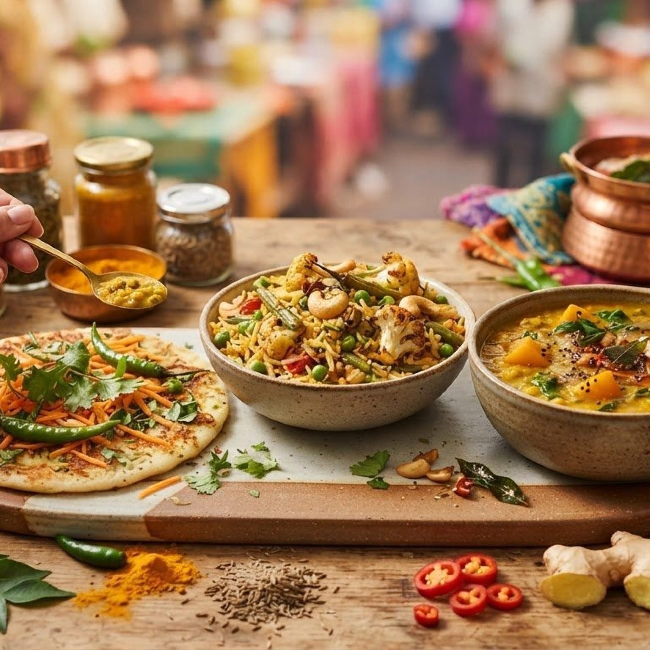 Recipes with Lots of Vegetables: 3 Flavorful Indian Ideas