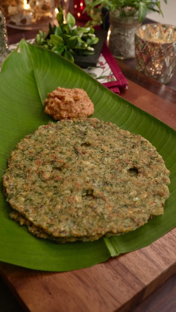 High Protein Akki Roti (Chawal Ki Roti)