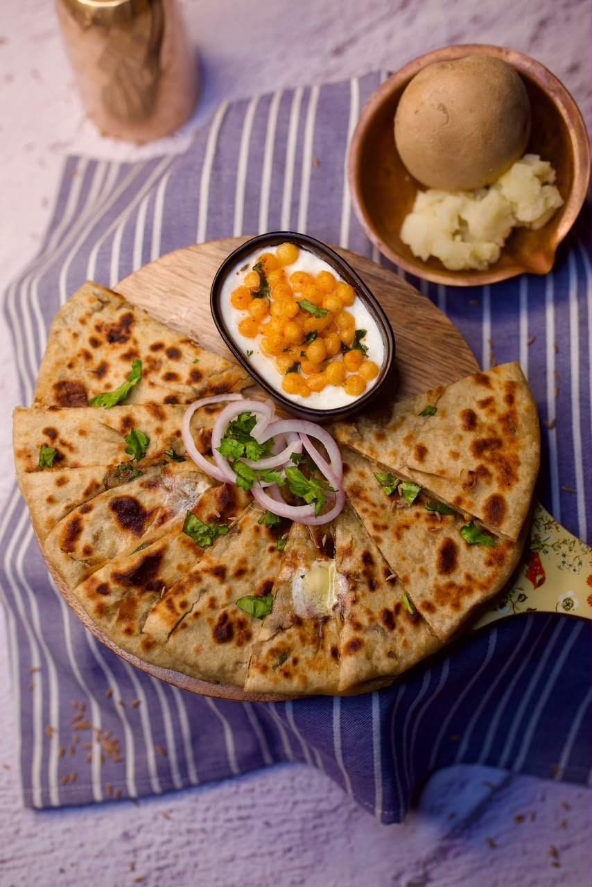 Dhaba Style Aloo Paratha