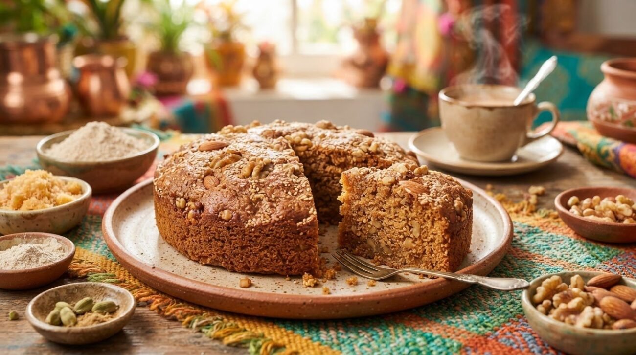 Atta Cake Recipe with Jaggery: Moist, Whole-Wheat Baking Made Simple