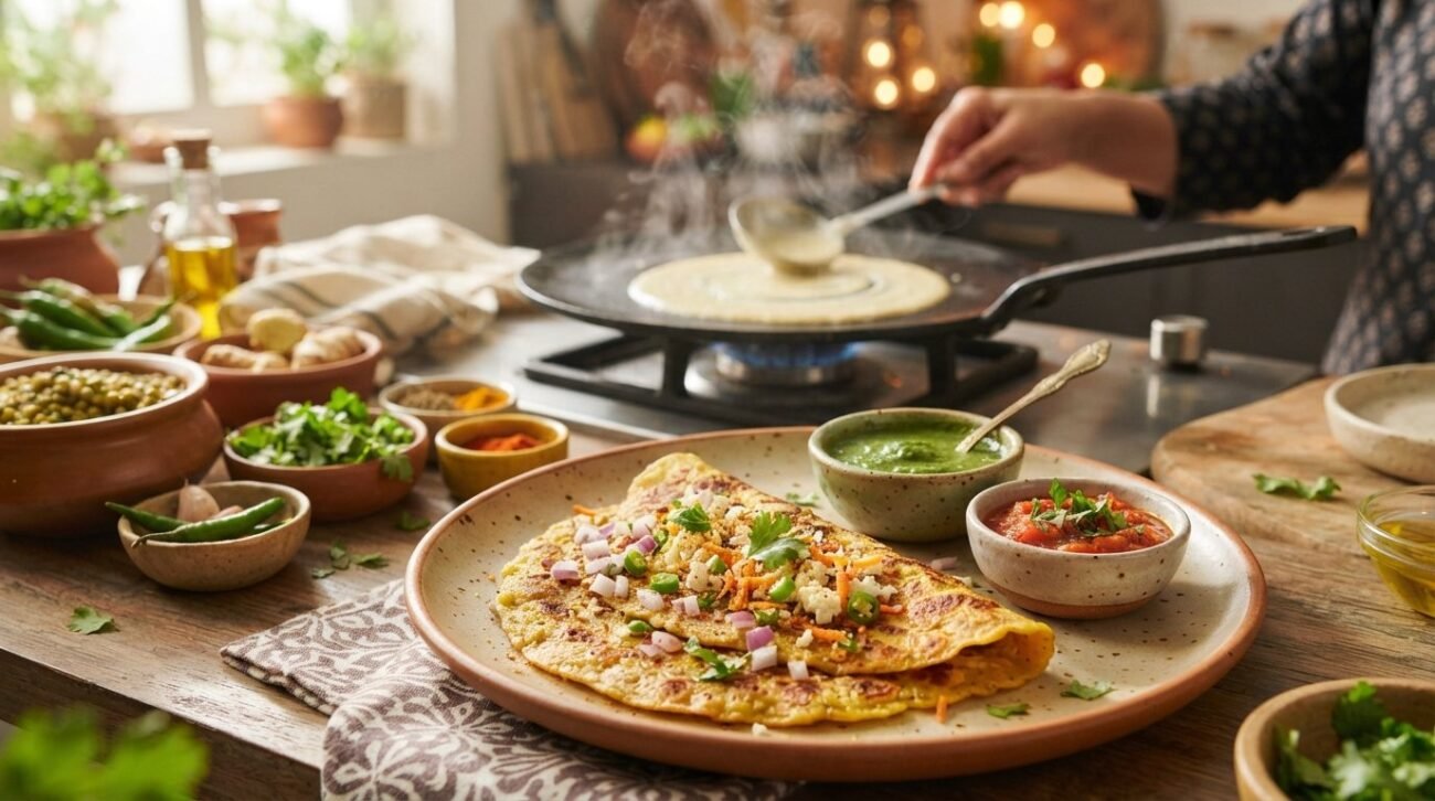 Healthy Moong Dal Chilla Recipe: A Flavorful, Protein-Rich Breakfast